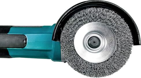 Makita 1 Piece - 4.5" Crimped Wire Wheel Brush for 5-9" Grinders - Light-Duty Conditioning for Metal - 4-1/2" x 5/8-Inch | 11 UNC in Saudi Arabia
