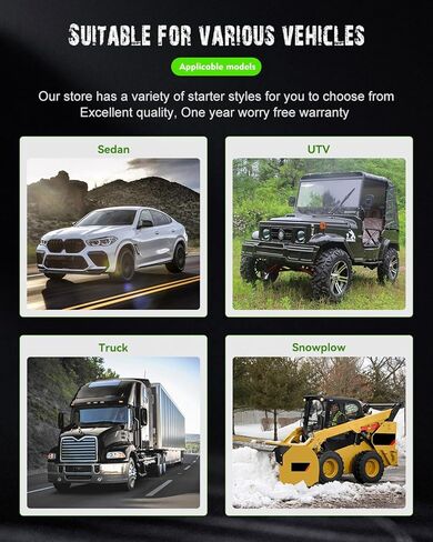 SCITOO Starters Compatible for Toro Mowers - Zero Turn G4010 G4020 2007 2008 TimeCutter Z4200 Z4220 Z5000 Riding Mower 2008 2009 Tractors - Lawn LX420 LX460 2006 LX425 LX465 2007 SAB0145 5796 in Kuwait