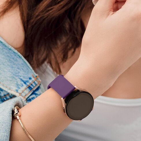 Meliya for Garmin Forerunner 165 Band Forerunner 245 Band Forerunner 55 Band, 20mm Replacement Band for Forerunner 645 / Venu Sq/Venu/Vivoactive 3 / Vivoactive 5 / Galaxy Watch 6 5 4 Active 2 Band in Saudi Arabia