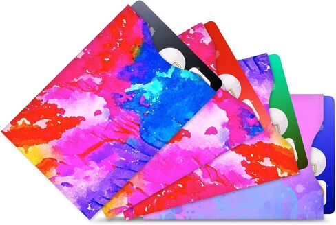 DEEZOMO 10 قطع من واقي بطاقات الائتمان RFID، حامل بطاقات ائتمان مضاد للسرقة للنساء والرجال، يسهل التعرف على حقيبة السفر (طباعة رائعة) in Kuwait