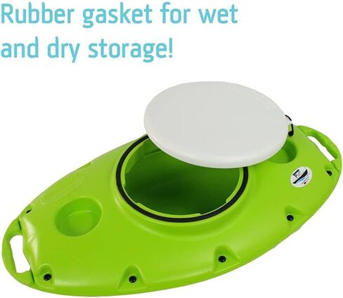 CreekKooler PuP Floating Cooler, Tow on Rivers and Lakes, 15 Quart in Saudi Arabia