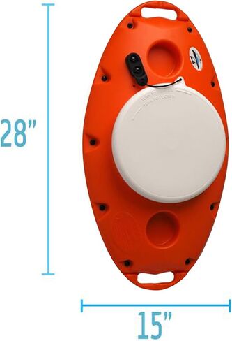 CreekKooler PuP Floating Cooler, Tow on Rivers and Lakes, 15 Quart in Saudi Arabia