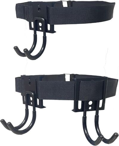Tobbo Hunting Tree Stand Accessories Tree Stand Straps Hanger with 3 Metal Hooks and 1 Spare Strap in Saudi Arabia