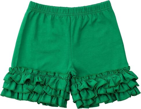 HOOLCHEAN Toddler Little Girls Cotton Icing Ruffles Shorts in Saudi Arabia