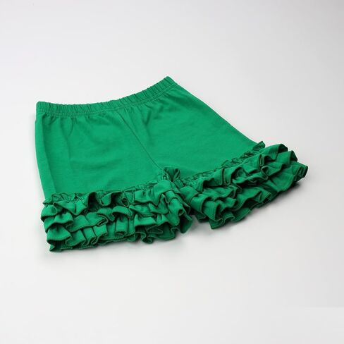 HOOLCHEAN Toddler Little Girls Cotton Icing Ruffles Shorts in Saudi Arabia