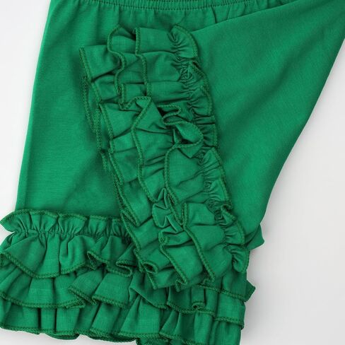 HOOLCHEAN Toddler Little Girls Cotton Icing Ruffles Shorts in Saudi Arabia