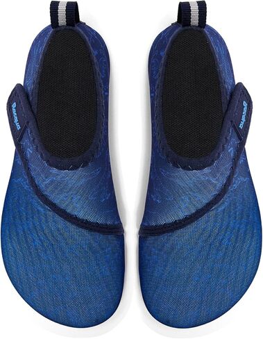 أحذية الشاطئ المائية للأولاد من Racqua للأطفال الصغار باللون الأزرق ديناصور 13-13.5 للأولاد شورتات السباحة سريعة الجفاف شورتات الشاطئ مقاس القرش 5/6 in Kuwait