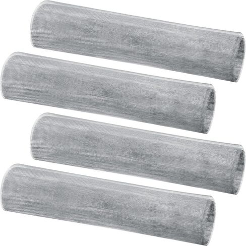 Tandefio 4 Roll 30 Mesh Stainless Steel Woven Wire Mesh Screen Metal Mesh Screen Mesh Window Screen for Vent Cage Door Garden Filter, Prevent Mouse Snakes Hornets Rodents Entering, 15.7 x 47.2 Inch in Kuwait