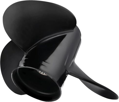 VQPROPs OEM الألومنيوم قارب Propeller10 1/4x15 صالح BRP Johnson Evinrude OMC Stern Drive 15-35 HP 14 Spline الأسنان الدعامة أجزاء رقم 763486، RH in Kuwait