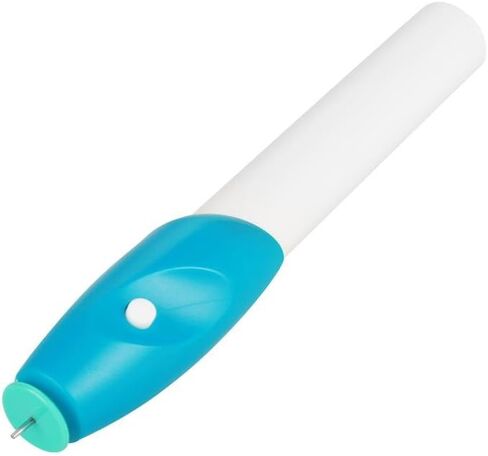 Paper Quilling Pen, Electric DIY Slotted Paper Crafts Quilling Tool Origami Winder Steel Curling Pen Electric Quilling Tool Pen Tools and Supplies Battery in Saudi Arabia