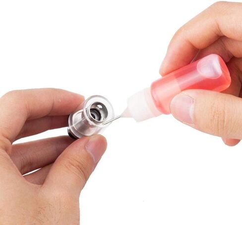 JJLFresheners 3Pcs White Precision Needle Tip Glue Bottle Empty Dropper Plastic Bottles Applicator DIY Quilling Tool Squeeze Bottle for Paper Quilling DIY Craft Quilling Tools (5ml) in Saudi Arabia
