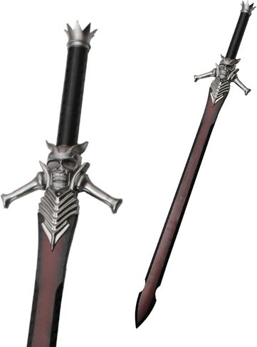 Medieval Foam Sword Two Hand Sword Dante Devil Rebellion Red Queen Sparda Dante (40-54 inches) in Saudi Arabia