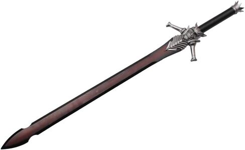 Medieval Foam Sword Two Hand Sword Dante Devil Rebellion Red Queen Sparda Dante (40-54 inches) in Saudi Arabia