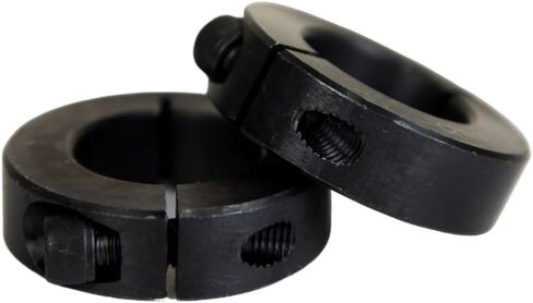 Jeremywell 1-7/16" Bore Single Split Set Screw Shaft Collar OD 2-1/4" Width 9/16" (2 PCS) in Kuwait