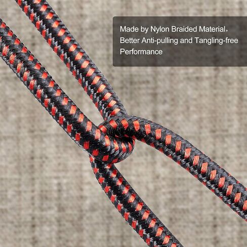 كابل Kuject Link بطول 20 قدم متوافق مع Oculus Quest 2 USB 3.0 النوع A إلى C، سلك شحن طويل مجدول من النايلون لتوصيل بيانات الطاقة، ملحقات ألعاب الواقع الافتراضي الرائعة لـ Oculus Quest in Kuwait