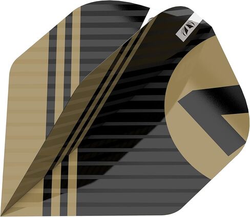 TARGET Darts Chicane Design 3 x Sets of Pro. Ultra Black No.2 Dart Flights - 9 in Total in Saudi Arabia