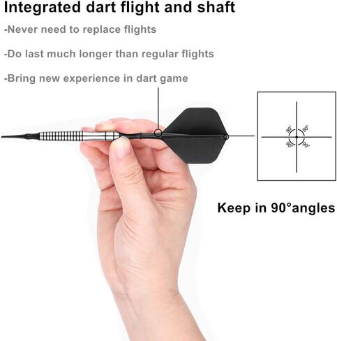 FOX SMILING Dart Shafts and Flights Two in-one Dart Flight Set in Saudi Arabia