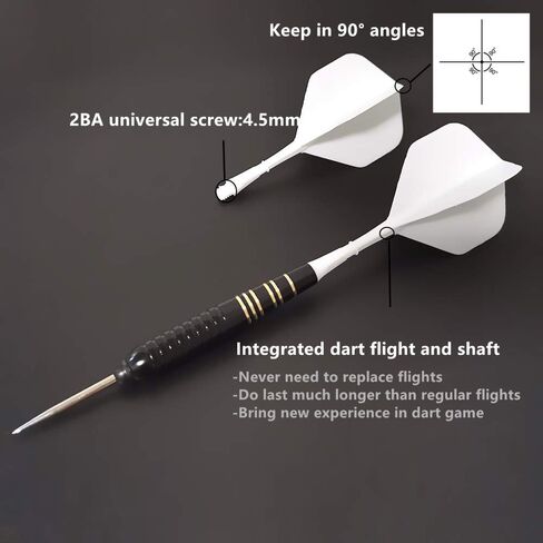FOX SMILING Dart Shafts and Flights Two in-one Dart Flight Set in Saudi Arabia