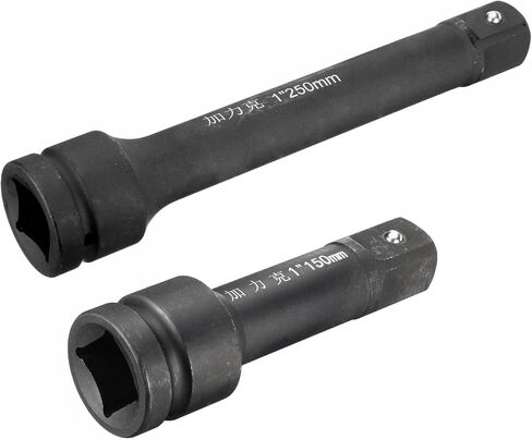 uxcell 1-Inch Drive by 6-Inch & 10-Inch Impact Extension Bar, CR-Mo Steel in Saudi Arabia