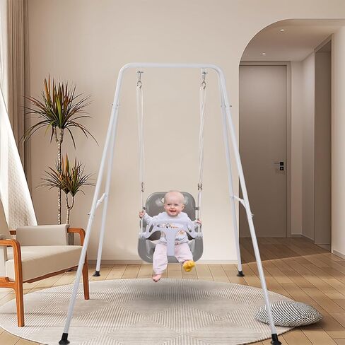 TALECO Gear Toddler Swing, 3-in-1 Swing Sets for Backyard, Baby Swing Outdoor/Indoor, Toddler Swing Set Suitable for Children 6 Months and Older in Saudi Arabia