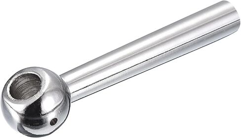uxcell Milling Machine Ball Table Handle, 1Pcs 16mm/0.63" Inner Hole Diameter, 125mm/4.92" Length Ball Crank Table Handle Revolving Handle Replacement Parts for Industry Accessory in Saudi Arabia