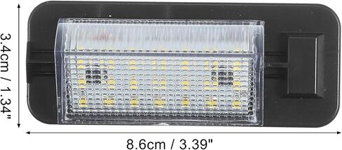 ضوء لوحة رقم الترخيص LED الخارجي للسيارة من ACROPIX، ضوء أبيض مناسب لسيارة BMW 318i 1992-1998 رقم 63261387047 - حزمة من 2 in Saudi Arabia