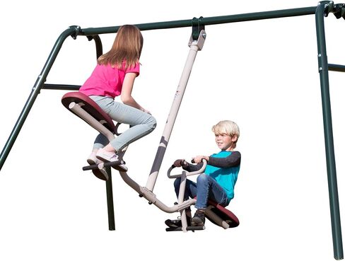 Indoor & Outdoor Playground Equipment Teeter Totters, 360 Spinning Seesaw, Swing Set for Children Exercises Age 3-12 in Kuwait
