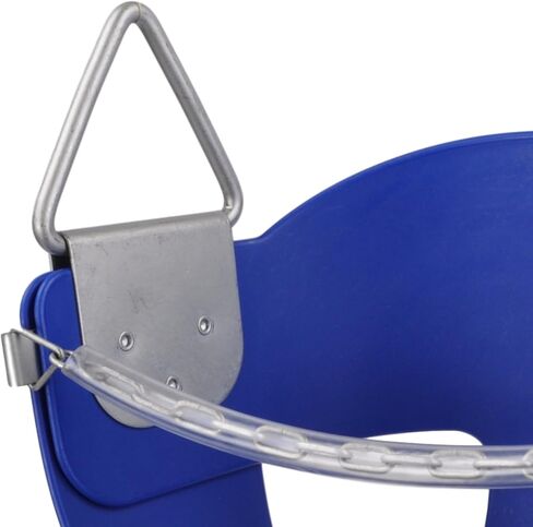 Swing Set Stuff Half Bucket Seat with SSS Logo Sticker, Blue in Saudi Arabia