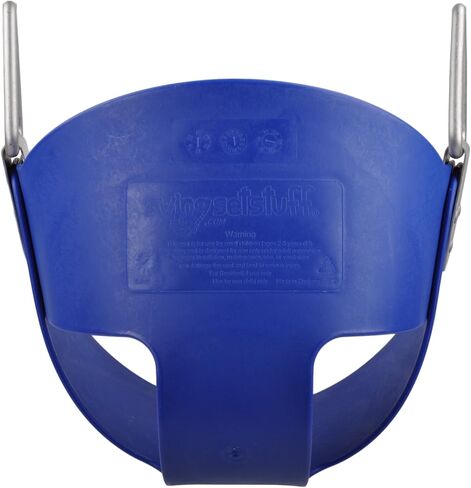 Swing Set Stuff Half Bucket Seat with SSS Logo Sticker, Blue in Saudi Arabia