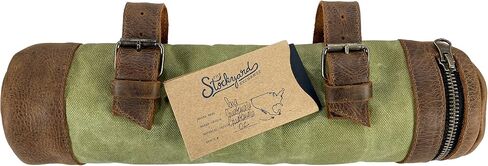 Hide & Drink Repurposed Denim Bike Pack Tube Handmade in Saudi Arabia