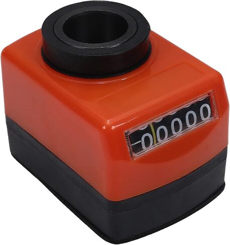 Othmro 0912-2.0E-20-O-S-B Bore Diameter Digital Position Indicator Counter Machine Accessory Lathe Machine Parts Reinforced Nylon Mechanical Counter Tally Counter Black Orange in Saudi Arabia