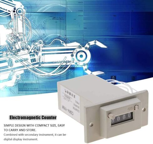 CSK4-YKW 4 Digit Electromagnetic Counter AC 220V / AC 110V / DC 24V(AC110V) in Saudi Arabia
