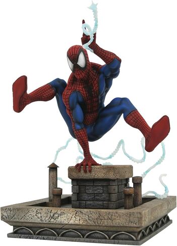 DIAMOND SELECT TOYS Marvel Gallery: Spider-Man ('90S Version) PVC Figure, Multicolor, 8 inches in Saudi Arabia
