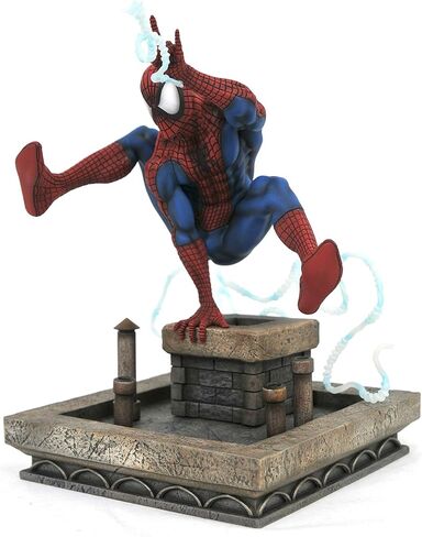 DIAMOND SELECT TOYS Marvel Gallery: Spider-Man ('90S Version) PVC Figure, Multicolor, 8 inches in Saudi Arabia
