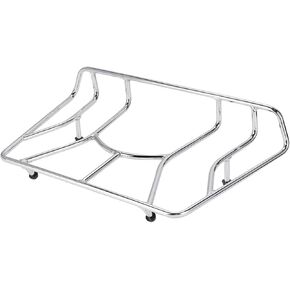 Motorcycle Luggage Rack - Chrome Steel, 2010-2018 Fit for CAN-AM & Spyder RT - Easy Bolt-On Installation, Triple Polished & Plating, Large Rack with Side Extensions in Saudi Arabia