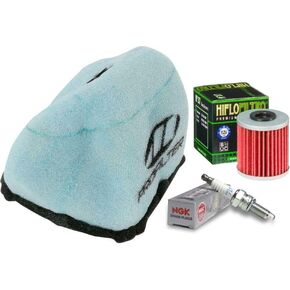 Tune Up Kit Pre-Oiled Air Filter Oil Filter Spark Plug for Suzuki RMZ250 RMZ450 in Saudi Arabia