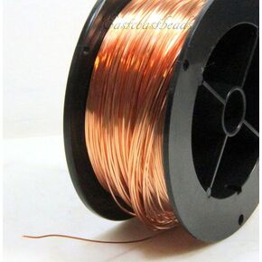 Copper Wire, 22 Gauge, Square Dead Soft, Copper Jewelry Wire, 20 Feet, 007 in Kuwait