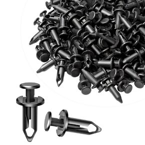 Uxcell 50PCS 8mm Nylon Push Rivets - Push-In Fasteners for Automotive Repairs (Can Am, Snowmobiles, Kawasaki, Teryx, Honda, Polaris, Sportsman, Ranger RZR, Suzuki) in Saudi Arabia