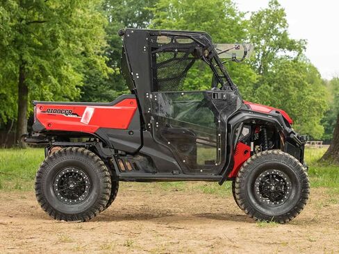 SuperATV Fender Flares/Mud Guards/Mud Flares Compatible with 2016-2021 Honda Pioneer 1000 and 2023+ Pioneer 1000-6 | Extreme Durability | 1/8" LDPE | Made in USA in Saudi Arabia