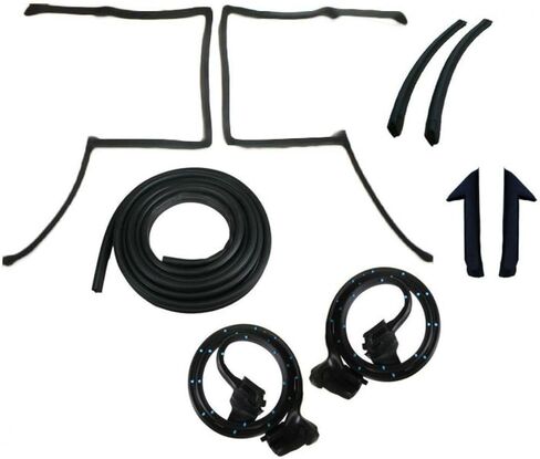 for Chevy for Camaro 1982-1992,for Pontiac for Firebird 1982-1992 Convertible T-Top Door Hatch Weatherstrip Seals Kit HT-8292TTWS in Kuwait