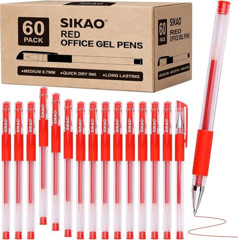 60 حزمة من أقلام الجل السوداء ذات النقطة الدقيقة، وأقلام الكرة الدوارة، وأقلام حبر الجل اللاصقة، وأقلام الحبر الأسود، وأقلام الكتابة الناعمة، وأقلام سوداء السائبة، وأقلام الحبر الجاف، وأقلام الكرة الدوارة، وأقلام المكتب، وأقلام الجل 0.7 لابيسيروس in Kuwait