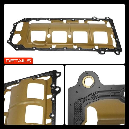 مجموعة حشية وعاء زيت المحرك A-Premium 6.1L، متوافقة مع Jeep WK Series Grand Cherokee 2006 2007 2008 2009 2010، مع صينية الرياح in Saudi Arabia