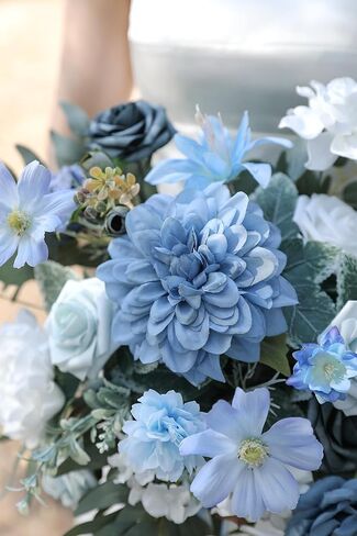 مجموعة كومبو من الزهور الاصطناعية الخضراء صندوق أوراق زهور وهمية مع جذع لباقة الزفاف DIY، القطع المركزية، ديكور المنزل، ديكور ترتيب الزهور (أخضر الغابة) in Kuwait