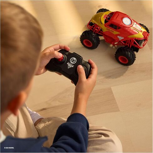 Monster Jam, Marvel Iron Man RC Indoor Outdoor RC Truck 1:24 Scale 4+ Years in Saudi Arabia