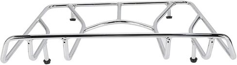 Motorcycle Luggage Rack - Chrome Steel, 2010-2018 Fit for CAN-AM & Spyder RT - Easy Bolt-On Installation, Triple Polished & Plating, Large Rack with Side Extensions in Saudi Arabia