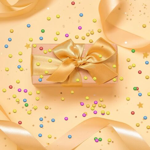 MECCANIXITY ترتر فضفاض 4200 قطعة من الترتر المطرز بالفضة لصنع المجوهرات والخياطة اليدوية، بورسلين أبيض in Saudi Arabia