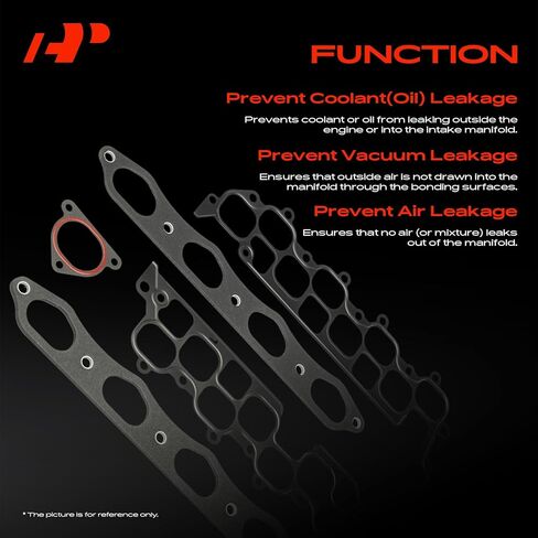 A-Premium Upper and Lower Engine Manifold Seal Gasket Set Compatible with Toyota Tundra 2000-2005, 4Runner, Sequoia, Land Cruiser & Lexus GX470, GS400, GS430, LS400, LS430, LX470, SC400, SC430 in Saudi Arabia