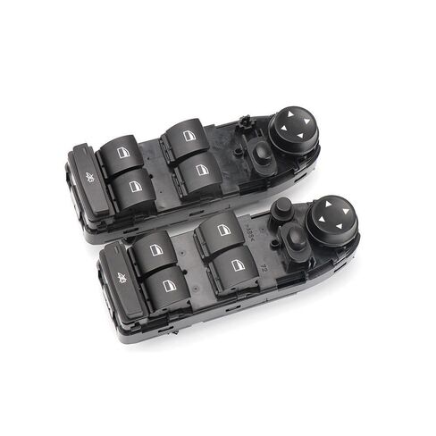 Electric Master Control Power Lifter Window Switch Compatible for BMW E84 X1 2009-2015 61319216049 61319216048(Black Model A) in Saudi Arabia