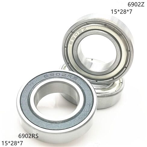 1pc Thin-Walled Bearing 6900 10 * 22 * 6 6901 12 * 24 * 6 6902 15 * 28 * 7 6903 17 * 30 * 7 6904 20 * 37 * 9 6905 25 * 42 * 9 6906 30 * 47 * 9(2RS,6908 40x62x12mm) in Saudi Arabia