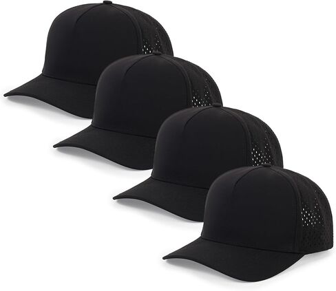 HH HOFNEN Quick Dry Baseball Cap Mesh Snapback Hat Sun and Rain Protection Golf Ball Cap for Men Women in Kuwait